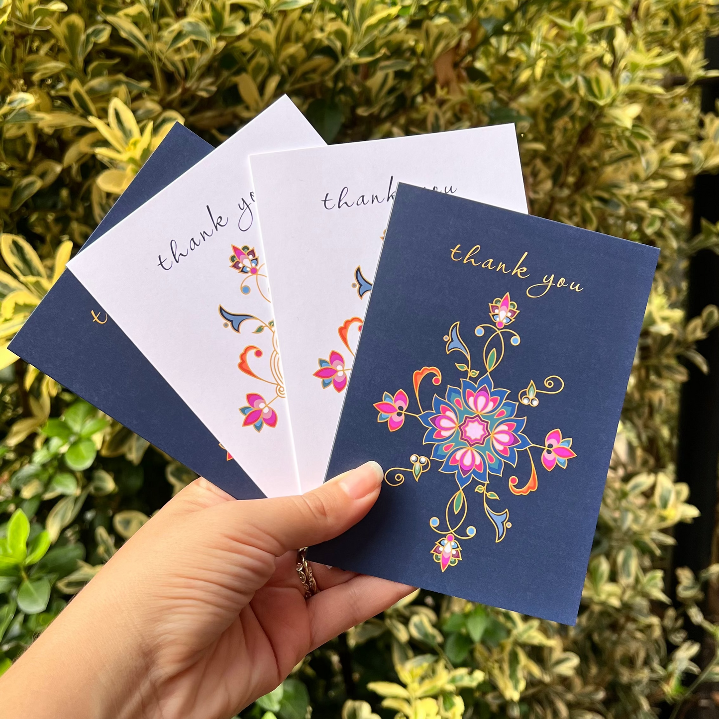 Thank You Cards - Pack of 4